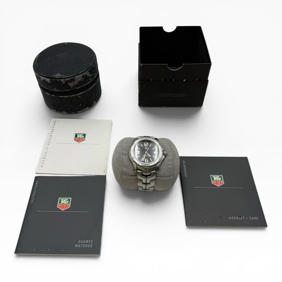 TAG Heuer Link Quartz Professional WT1110.Black Quartz Men\'s 42mm Classic Swis main image 9